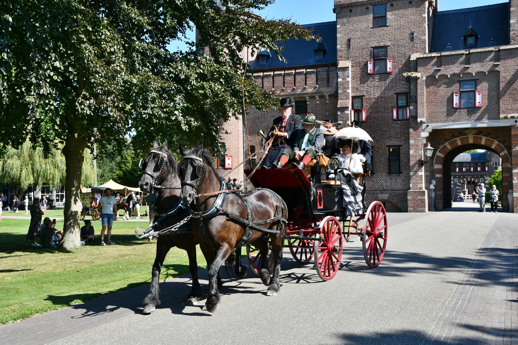 Je bekijkt nu Rit rond Kasteel de Haar